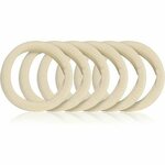 BrushArt Hair Band gumice za kosu Beige 6 kom