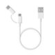 Kabel Xiaomi Mi 2-in-1 USB Cable Micro USB to Type C 30cm