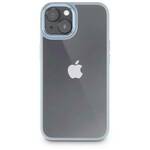 Hama Cam Protect Pogodno za model mobilnog telefona: iPhone 15 Plus, plava boja, prozirna Hama Cam Protect etui Apple iPhone 15 Plus plava boja, prozirna