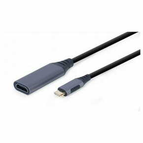 GEMBIRD GEMBIRD USB 3.0 Type C HDMI transformator Crno 15cm A-USB3C-HDMI-01