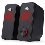 Redragon GS500 zvučnici, 2.0, 10W, crni/crveni USB