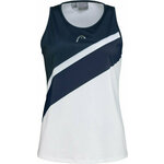 Head Performance Tank Top Women White/Print S Majica za tenis