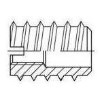 TOOLCRAFT TO-5454534 navojna matica M3 DIN 7965 mjed 100 St.