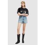Traper kratke hlače AllSaints HAILEY DENIM SHORT za žene, bez uzorka, visoki struk, W006EA