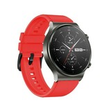 Silikonski remen za sat Huawei GT3 PRO 46 mm / GT2 PRO / GT3 46 mm / Watch 3 / 3 PRO - Crvena