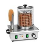 Klarstein Wurstfabrik 550, aparat za hot dog, 550W, 5L, 30-100°C, staklo, nehrđajući čelik