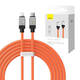 Kabel za brzo punjenje Baseus USB-C na Coolplay Series 2m, 20W (narančasti)