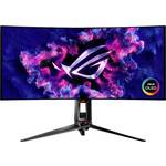 Asus Rog Swift PG34WCDM monitor, OLED, 34", 21:9, 3440x1440, 240Hz, USB-C, HDMI, 2x DisplayPort/Display port, USB