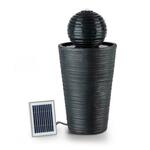 Blumfeldt Liquitorre, XL solarna fontana, 200l/h, solarni panel, 2W, baterija, LED svjetlo, polyresin