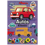 Bojanka za automobile s naljepnicama 16+2 stranice