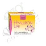 Bione Cosmetics Hyaluron Life noćna krema za lice s hijaluronskom kiselinom 51 ml