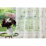 Bijela/siva prozirna zavjesa 140x245 cm Tour – Mendola Fabrics