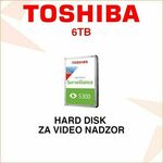 Toshiba HDWT860UZSVA HDD, 6TB