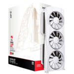 XFX Quicksilver AMD Radeon RX 9070XT White Magnetic Air Edition, RX-97TMAQKW9, 16GB DDR6