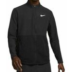 Muška sportski pulover Nike Court Advantage Packable Jacket - black/white
