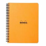 Clairefontaine bilježnica Rhodia classic A5+ 80gr 80L, narančasta, karo