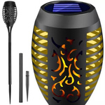 MG Garden Torch solarna svjetiljka, crno