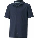 Puma Juniors Cloudspun Love Golf Polo Navy Blazer/Ski Patrol 116