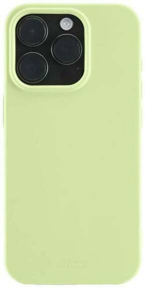 Hama Fantastic Feel stražnji poklopac za mobilni telefon Apple iPhone 15 Pro zelena induktivno punjenje
