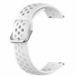 BStrap Silicone Dots remen za Huawei Watch GT/GT2 46mm, white (SSG013C1003)
