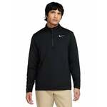Nike Dri-Fit Victory Therma Flex 1/2 Zip Mens Top Black/Black/White XL Majica dugih rukava