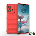 Silikonska Wave maskica za Motorola Edge 40 Neo Crvena