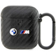 BMW BMA2WMPUCA2 Apple AirPods 2/1 black Carbon Double Metal Logo