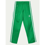 adidas Donji dio trenerke Firebird IY9804 Zelena Regular Fit