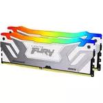 Memorija Kingston Fury Renegade CUDIMM White RGB XMP, 48GB (2x24GB), DDR5 8400MHz, CL40