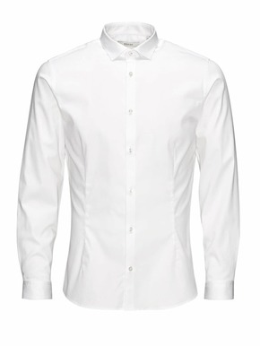Jack &amp; Jones - Košulja - bijela. Košulja iz kolekcije Premium by Jack&amp;Jones. Model izrađen od glatke tkanine. Ima talijanski