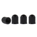 AMiO plastične kapice za ventile - crne 4 komAMiO Plastic valve cap - black 4pcs AE-POKLPLAST-02623