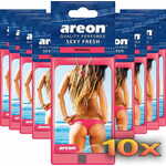 Areon SEXY FRESH Tropical osvježivač zraka za auto, 10 komada (759263)