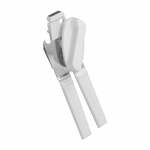 Bijeli magnetski otvarač za konzerve Metaltex, duljina 19 cm