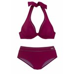 LASCANA Bikini ljubičasto crvena