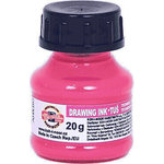 KOH-I-NOOR Tinta Drawing Ink Fluorescent Pink