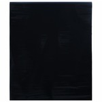 vidaXL Prozorska folija statična matirana crna 45 x 2000 cm PVC