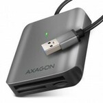 Čitač memorijskih kartica Axagon CRE-S3 SuperSpeed USB A UHS-II reader SD microSD CF