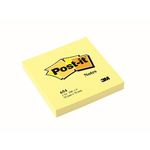 Blok samoljepljivi 76x76mm 100 listova Post-it 3M 654EE žuti