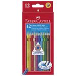 Boje drvene 12boja Grip 2001 Faber Castell 112412