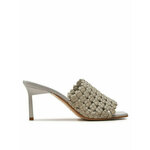 Calvin Klein Natikače Heel Mule Sandal 70 Latt HW0HW02144 Bež