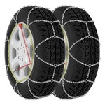 vidaXL Lanci za snijeg za auto gume 2 kom 16 mm SUV 4 x 4 vel. 400