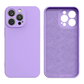 Silicone Case maskica za iPhone 13 Pro Max: purple