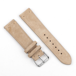 BStrap Suede Leather remen za Huawei Watch GT/GT2 46mm, beige (SSG021C0303)