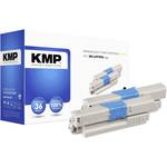 KMP tonerji, komplet od 2 komada zamijenjen OKI 44973536 kompatibilan crn 4400 Stranica O-T36D