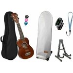 Cascha HH 3956 SET Brown Soprano ukulele