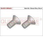Komplet vijaka, kočni disk QUICK BRAKE 11669K