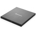 Eksterni optički uređaj Verbatim CD/DVD Slimline, DVD±RW , Crni, USB3.2/USB-C (V043886)