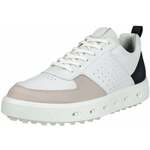 Ecco Street 720 White/Black/Gravel 43 Muške cipele za golf