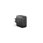 66420 - UGREEN zidni punjač 65W, 1xUSB-A, 3xUSB-C, GaN II Tech, QC4.0+, PD3.0, crni - 66420 - Lightning fast charging: - UGREEN USB C Charger 65W, a compact and powerful charger, supports Power Delivery 3.0, Quick Charge 4.0+/3.0, SCP, AFC, PPS...