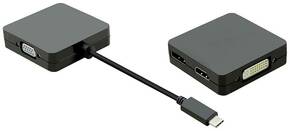VRIJEDNOST Display Adapter USB Type C - VGA / DVI / HDMI / DP Value USB 2.0 adapter 12.99.3231